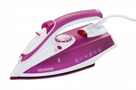 Severin BA3243 Dry & Steam Iron - 2400W - Red/White