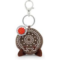 KeelEco Cacao-koekje-knuffel 12 cm sleutelhanger