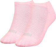 PUMA Sneaker (2-pack) - dames enkelsokken - roze - Maat: 35-38