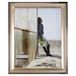 Malden International Designs Klassiek Goud Metaal Met Zilveren Kralen 2-Tone Fotolijst, 8x10, Goud