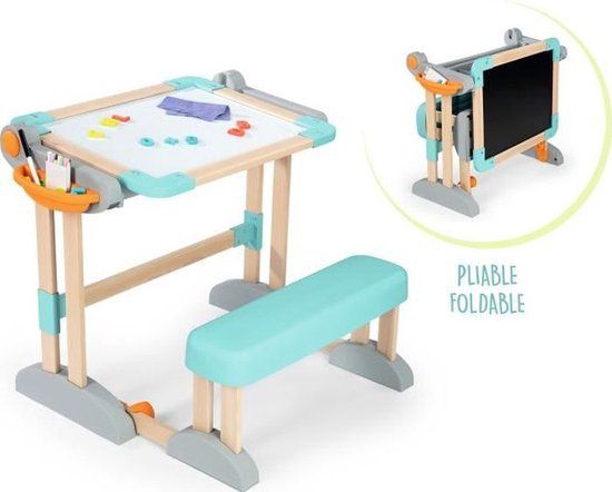 Smoby Houten Salontafel 2-in-1 Magnetisch Krijtbord - 3032164203017