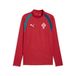 PUMA Portugal trainingstop met kwartritssluiting voor Heren, Rood/Zilver, Maat 3XL