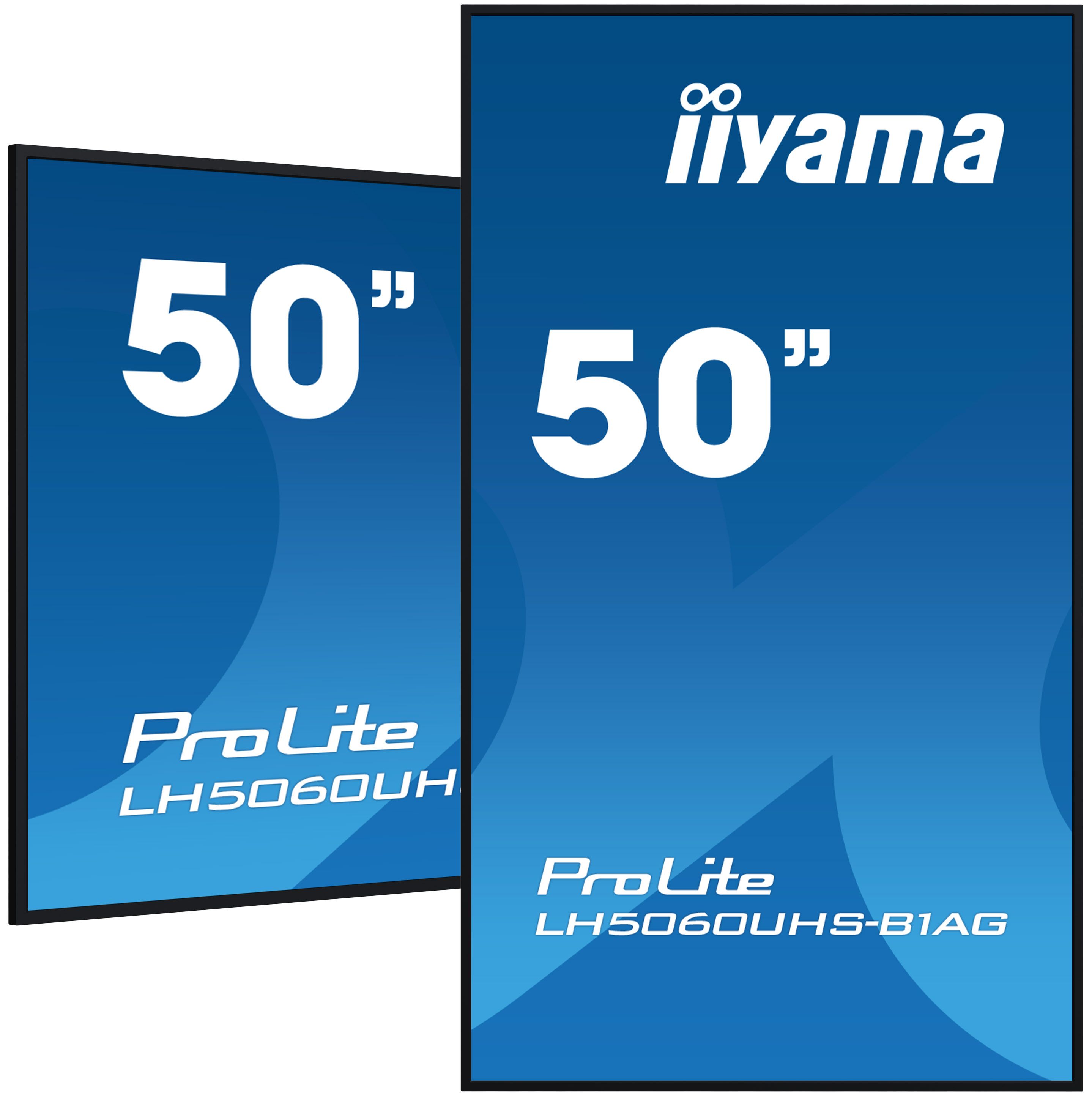 iiyama LH5060UHS-B1AG 49.5" 4K Digital Signage Display - Android 11