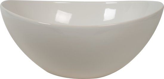 Plieger Scale Oval Ceramic Washbasin - White