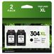 HP 304XL cartouches d'encre (2 cartouches noires) pour Envy et Deskjet