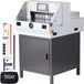 Vevor Elektrische Papiersnijder met Hendelsnijder, 482,6 mm Maximale Snijbreedte, 80 mm Maximale Snijdikte, Papiersnijder, 800 Vel Standaard Kopieerpapier Papiersnijder ±0,3 mm