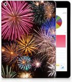 B2Ctelecom Tablethoesje Design Vuurwerk Geschikt voor Apple iPad 9.7 2018 2017