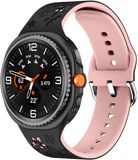 Strap-it Bloemvormig Siliconen Horlogebandje – Comfortabel, stijlvol & flexibel geschikt voor Samsung Galaxy Watch 9 (40/44mm) / Watch 8 (40/44mm) / 8 Classic (46mm)