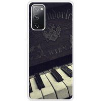 Samsung Bedrukt siliconen hoesje compatibel met Galaxy S20 FE Old piano