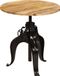 Maison Exclusive Table de bar en manguier massif, 75x(76-110) cm
