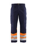 Blåkläder Werkbroek High Vis 1564-1811 - Marineblauw/Oranje - C58