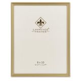 Lawrence Frames Messing fotolijst voor foto‘s van 20,3 x 25,4 cm, rand met kraalmotief