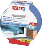 tesa® Afplaktape Professional outdoor 25mx38mm blauw | 8 stuks
