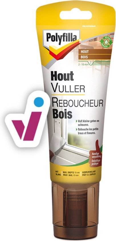 Polyfilla Houtvuller - Wit - 0.33KG