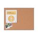 BoardsPlus Economy Kurk Bord, 58 x 43 cm, Grijs Frame