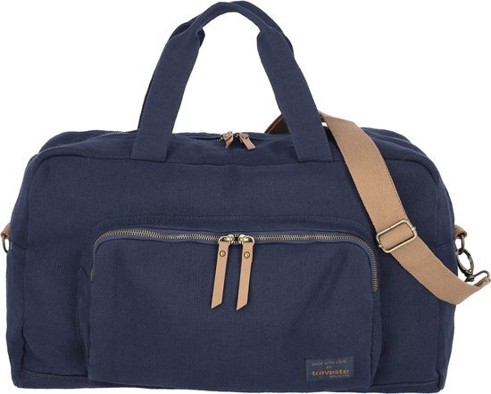 Travelite Reistas / Weekendtas / Handbagage - Hempline - 49 cm (small) - Blauw