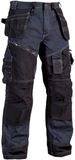 Bl??kl??der Blaklader Blaklader Werkjeans 15001140 Werkbroek X1500 Marineblauw/Zwart