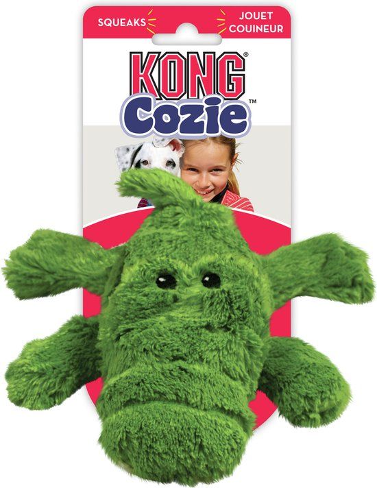 Kong Cozie Ali Alligator Hondenspeelgoed XL
