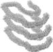 Gerimport Kerstslingers - 3 stuks - Zilver - Folie - 180 x 7 cm