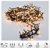 Merkloos Microcluster Kerstverlichting - 1500 LED - 30m - Warm Wit - Timer - Lichtfuncties - Geheugen - Buiten