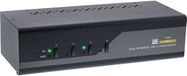 InLine 4-Poorts Desktop KVM Switch, Dual Monitor, HDMI, 4K, USB 3.0, Audio