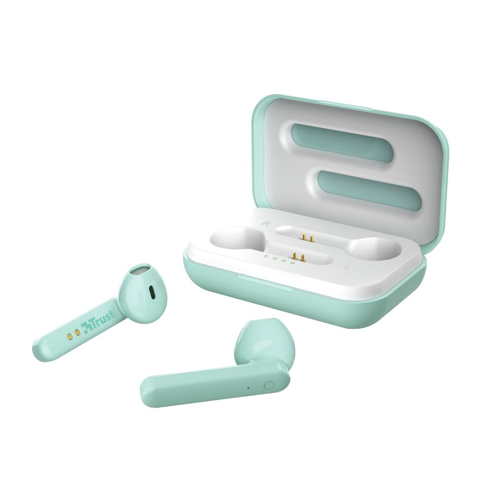 Trust Primo Touch - Draadloze Oordopjes - Bluetooth - Mint