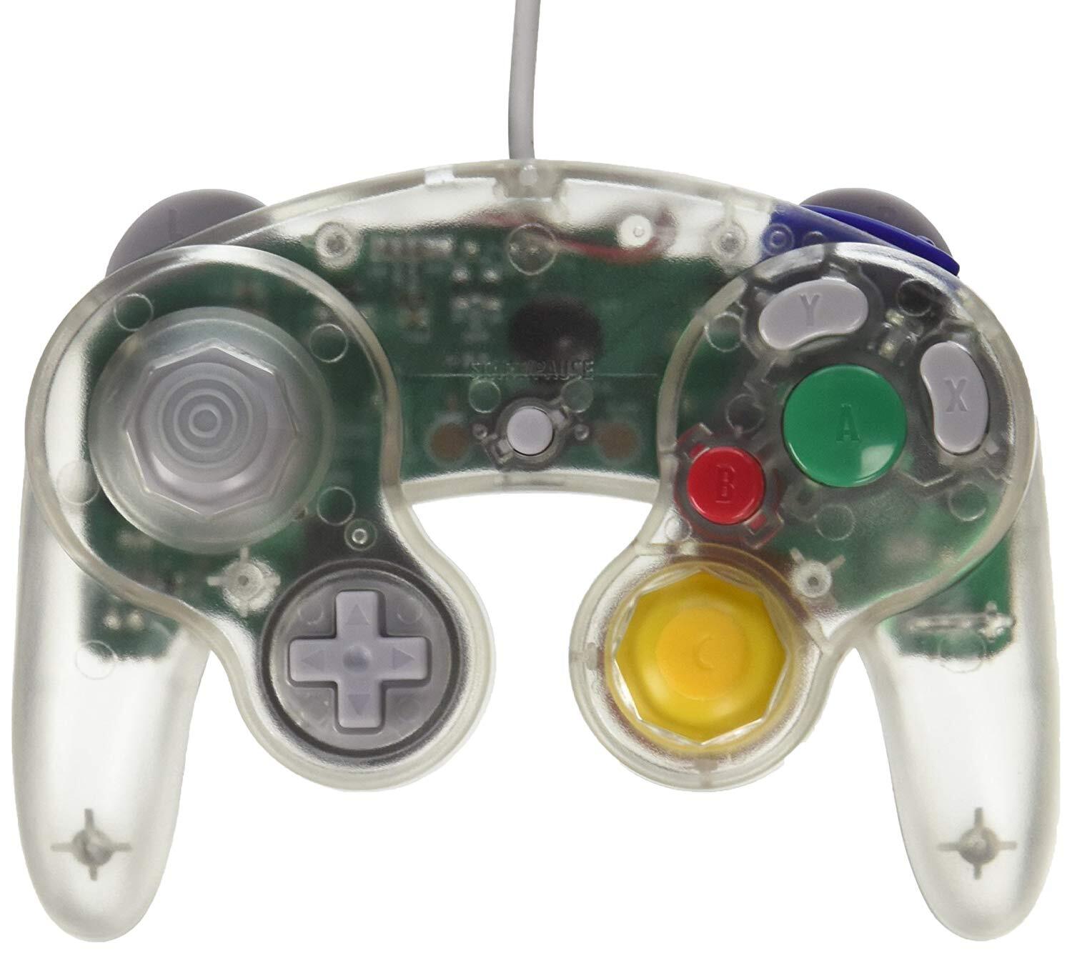Teknogame Gamecube Controller Clear