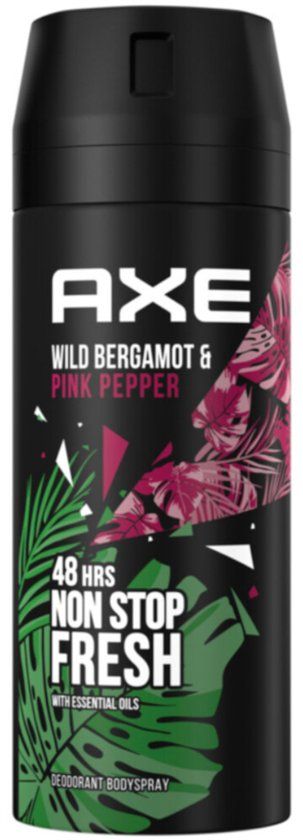AXE Wild Deodorant en Bodyspray Fresh Bergamot + Pink Pepper 150 ml