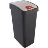 Keeeper afvalbak met swingdeksel inhoud 45 liter