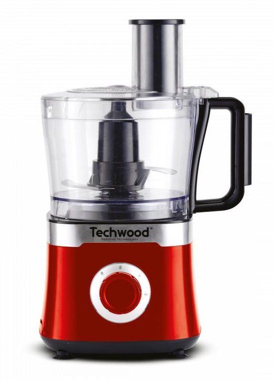 Techwood TRO6855 Foodprocessor - 800W - 1.5L - Rood
