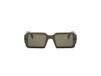 Fendi Fe40073u Lunettes de soleil homme vert géométrique vert 52mm
