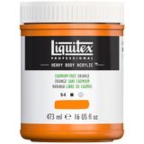 Liquitex Professional Heavy Body acrylverf - 473ml Pot, Cadmium Free Orange