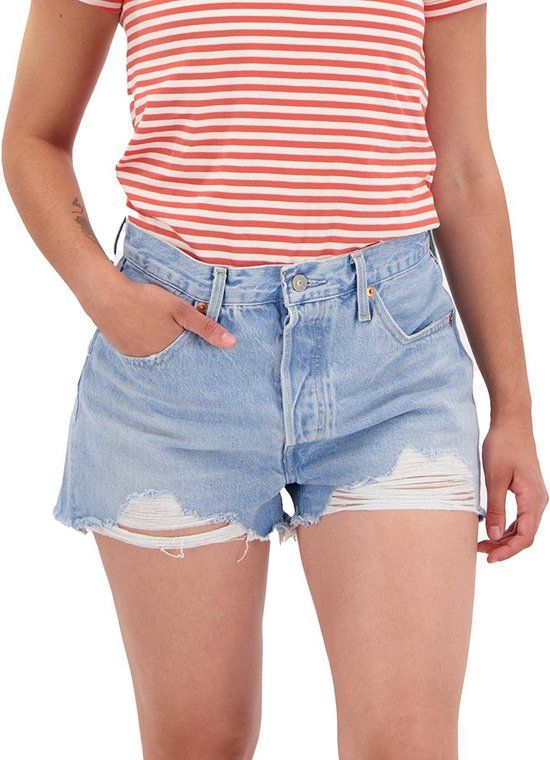 Levi's 501 Original Shorts - Luxor Heat - Women's Size 23 - 2023 Collection