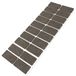 Adsamm® 20 x zelfklevende viltglijders Bruin 20x40 mm Rechthoekig 3,5 mm dik