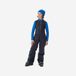 Pantalon de ski avec protection dorsale pour enfants fr900 bleu marine