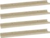 vidaXL Wandschappen 4 stuks 60x9x3 cm Sonoma eiken