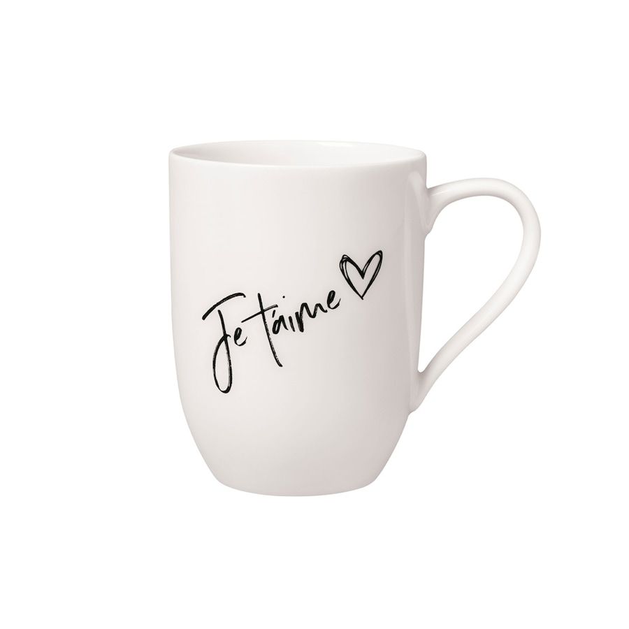Villeroy & Boch Je t'aime - Beker met oor - Statement Servies