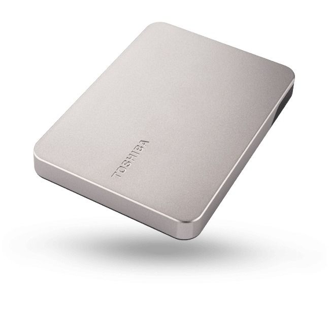 Toshiba Canvio Flex 2TB Externe Harde Schijf - Zilver