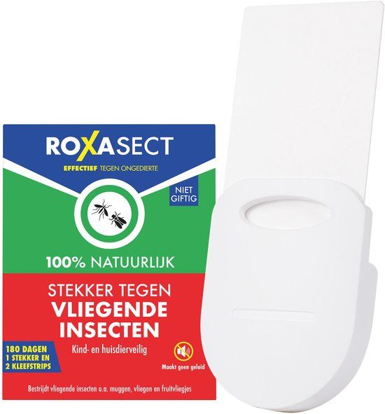 Roxasect UV Stekker tegen muggen en vliegende insecten