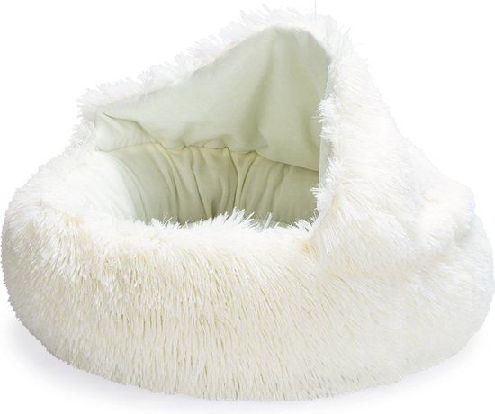 Beeztees Puppy Ligbed Kiki - Creme - 50x50x15 cm