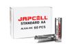 Japcell AA / LR06 standaard alkalinebatterijen - 60 stuks