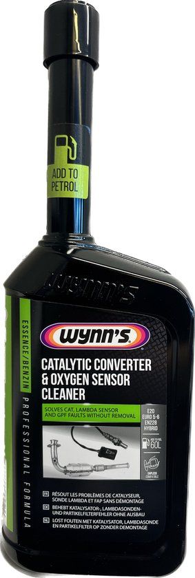 Wynn's Catalytic Converter & Oxygen Sensor Cleaner - 500ml - Benzine
