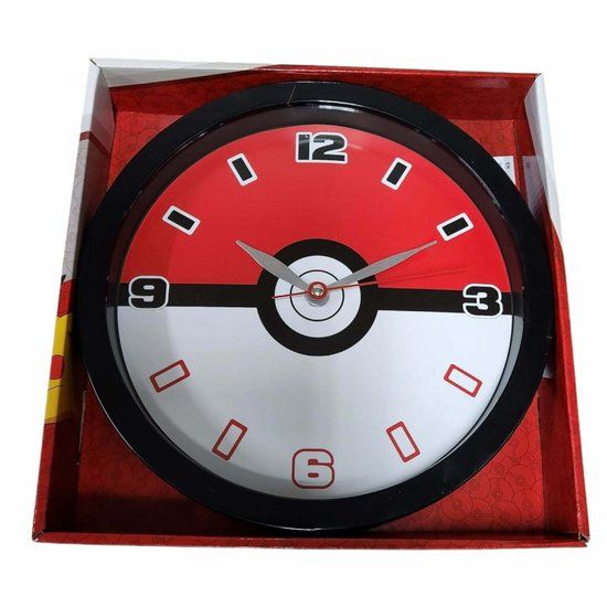 Accutime Pokémon wandklok Pokéball
