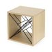 Compactor Flessenrek Licht hout 36 x 30 x H.36.5 cm