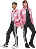 Adidas Seasonal Essentials Tiberio 3 Stripes Fleece Trainingspak Roze 15-16 Years Kinderen
