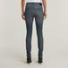 G-Star Lhana Skinny Wmn Jeans Femme Coton 89% Polyester 9% Élasthanne 2% Worn In Smokey Night