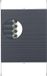 Bolt Edge Honinggraat Gordijn - Blauw - 95x130cm - Lichtdoorlatend - Zonder Boren
