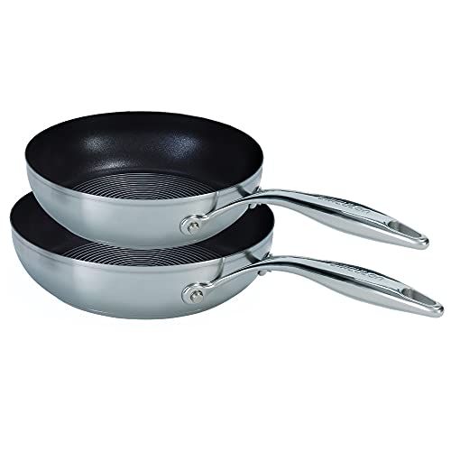 Circulon SteelShield RVS Koekenpan Set - 2 Delig - Inductie - 20 & 26 cm