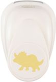 Vaessen Creative Pons - Figuurpons - Dino Triceratops - 3,3 x 4,9 cm