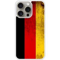 Apple Siliconen hoesje compatibel met iPhone 15 Pro Duitse vlag